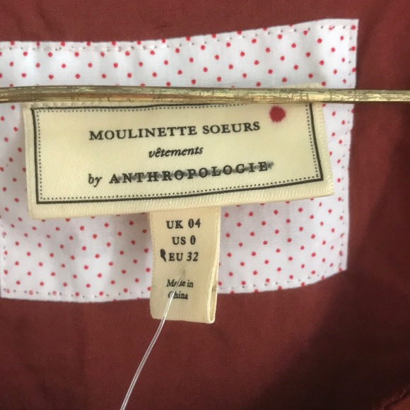 SALE NWOT Anthropologie Guinevere Maxi Dress sz 0 - Picture 10 of 15